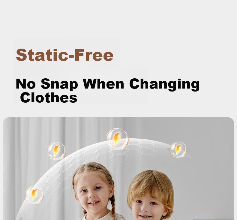 OUYUN Baby Kids Pajamas Boys Girls Spring Autumn Homewear Warm Thermal Underwear Set Moonlight Riddle 150 12
