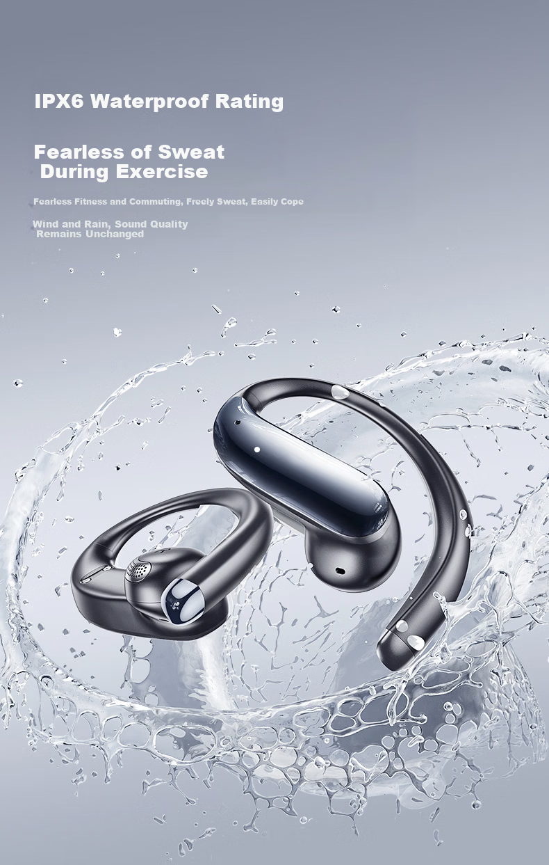 KINYO Berlin Sound Wireless Bluetooth Bone Conduction Earphones 2025 Latest Model, Comfortable Long Wear, Sports Running, Deep Bass, Long Battery Life 9