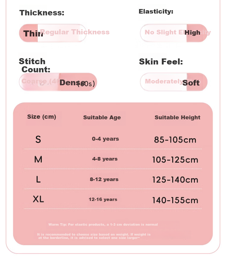 Dingguagua Children's Dance Tights Summer Thin Pantyhose Girls White Ballet Practice Stockings 7
