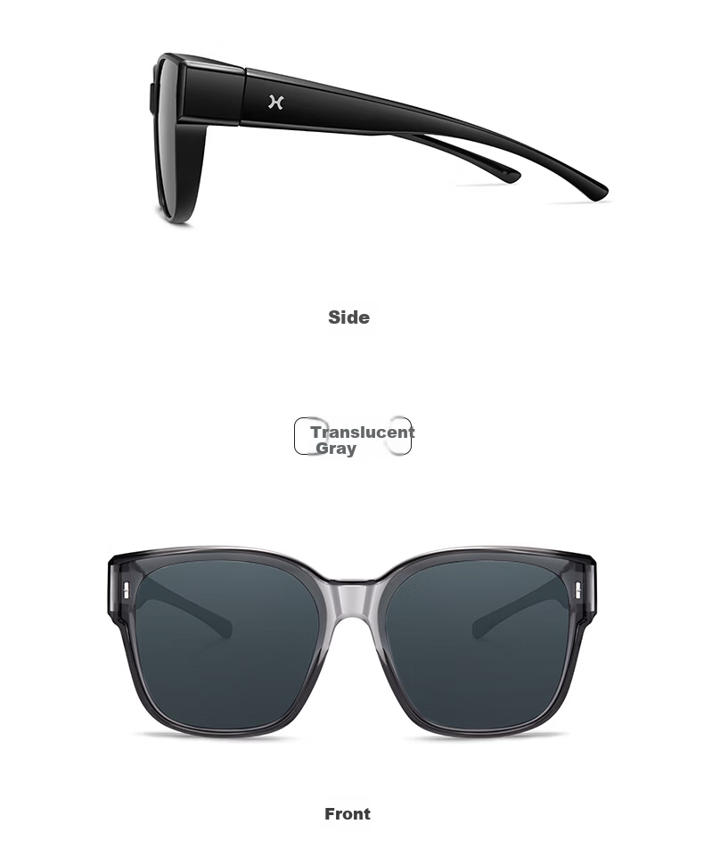 LOHO Sunglasses for Women, Large Frame Polarized Sunglasses with Prescription Lenses, UV Protection, Suitable for Driving, Gift for Boyfriend 7