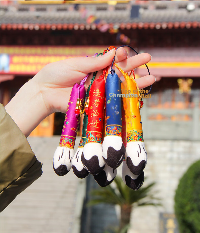 Kongsheng, Ma Nian Xiang Bag, Muxi Embroidery Three-Dimensional Incense Bag, Portable Pendant, Mid-Autumn Festival Gift, Wedding Gift for Bride 15