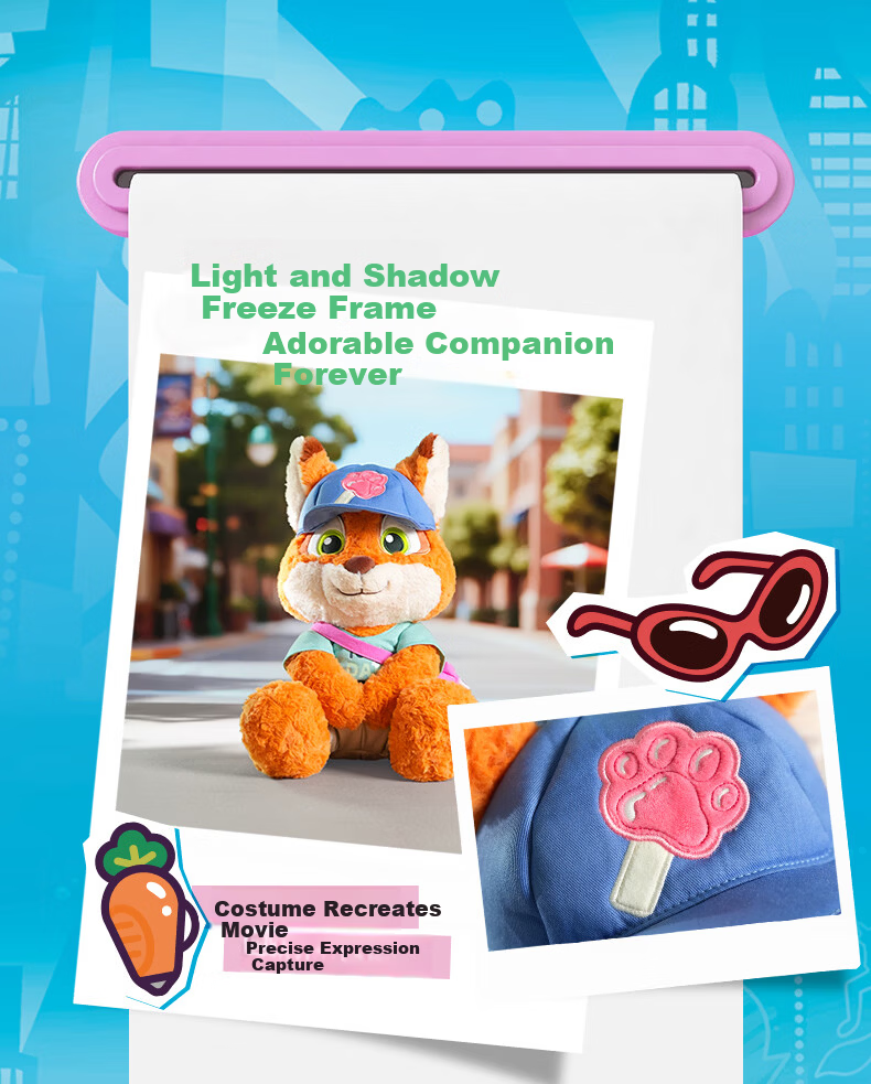 Disney Zootopia Judy Plush Toy Best Cute Gift Box Cuddle Doll for Girls Birthday Present 3