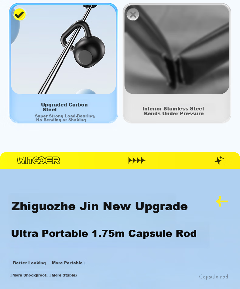 Zhiguozhe Dual-Light Selfie Stick Travel Compact Portable Phone Holder 360-Degree Rotating Anti-Shake Automatic Tripod Follow Shooting Photography Tool Concert 11