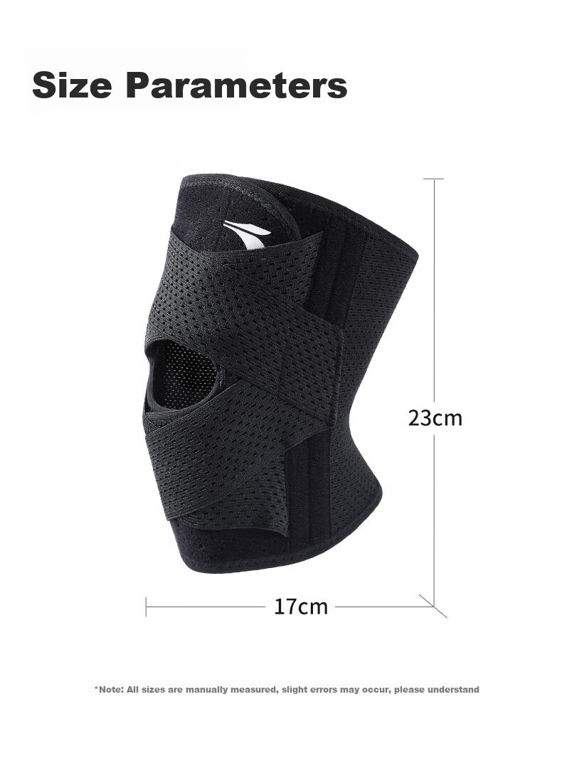 361° Knee Brace for Meniscus Injury, Medical Effusion, Sports Ligament Support, Knee Arthritis Protector, Summer Running and Hiking 18