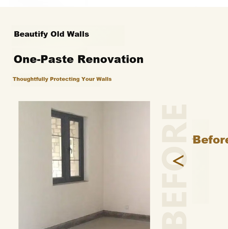 Oumai Imitation Tile Wall Stickers Self-Adhesive Waterproof Moisture-Proof Wear-Resistant Decorative Wall Renovation Frost White 10 Pieces 3