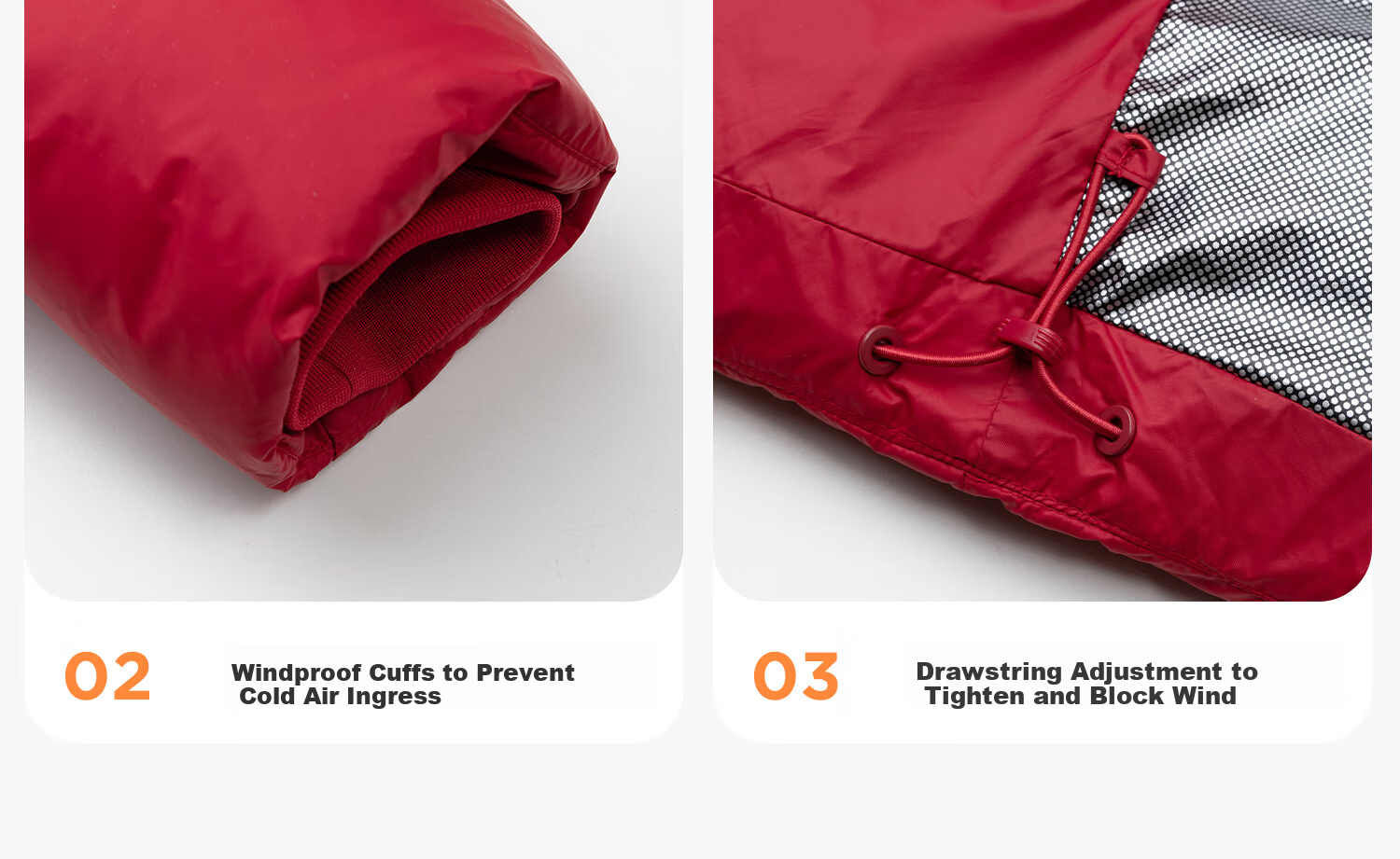 Zoxi Girls' Down Jacket Winter New Children's Three-Proof Hooded Puffer Coat Red 150 Festive Outfit 19