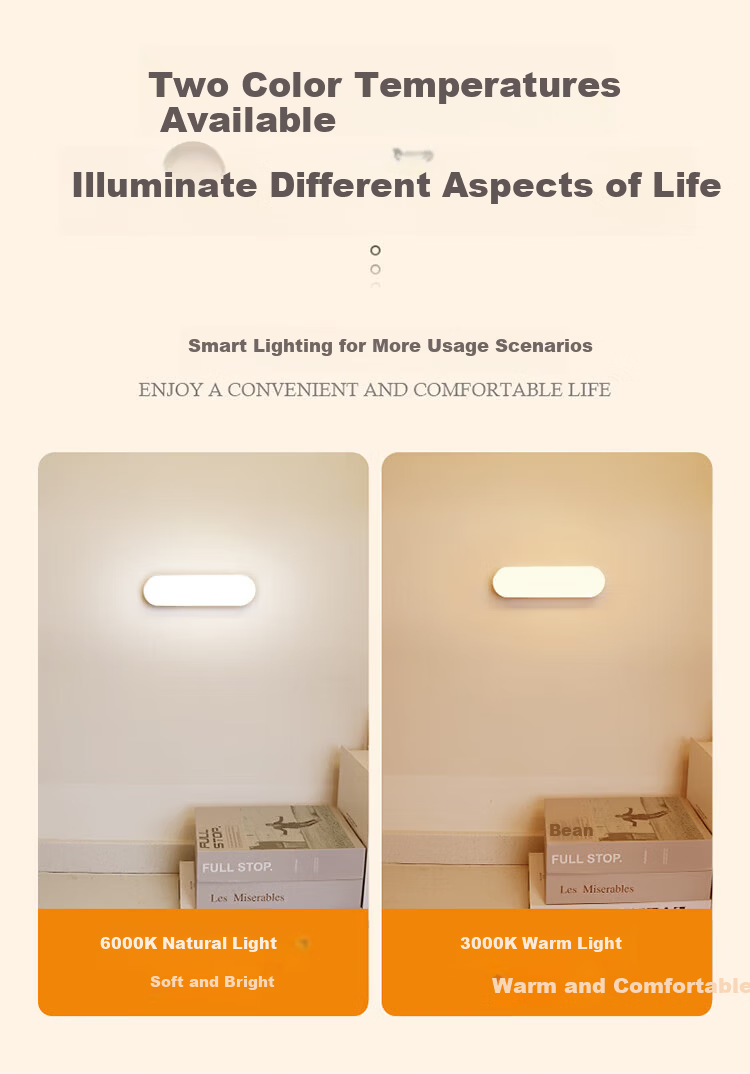 Smart Voice-Controlled Night Light for Bedroom, Hallway, Elderly, Toilet, Sleep Aid 7