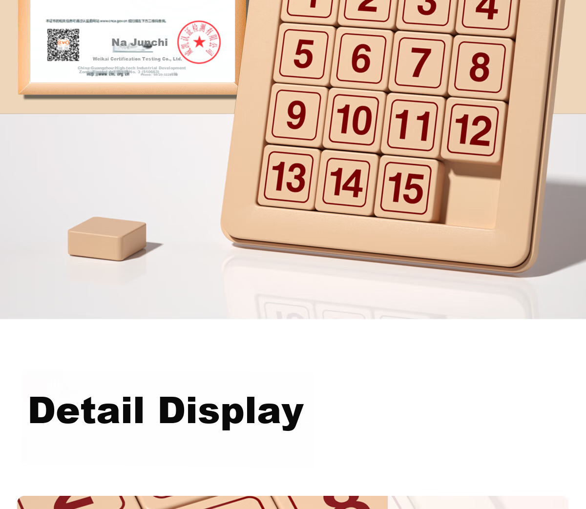 Xiaowandou Nine Rings Puzzle, Brain Teaser Lock, Educational Toy for Boys Aged 7-14, Training Thinking Skills, Birthday Gift 11