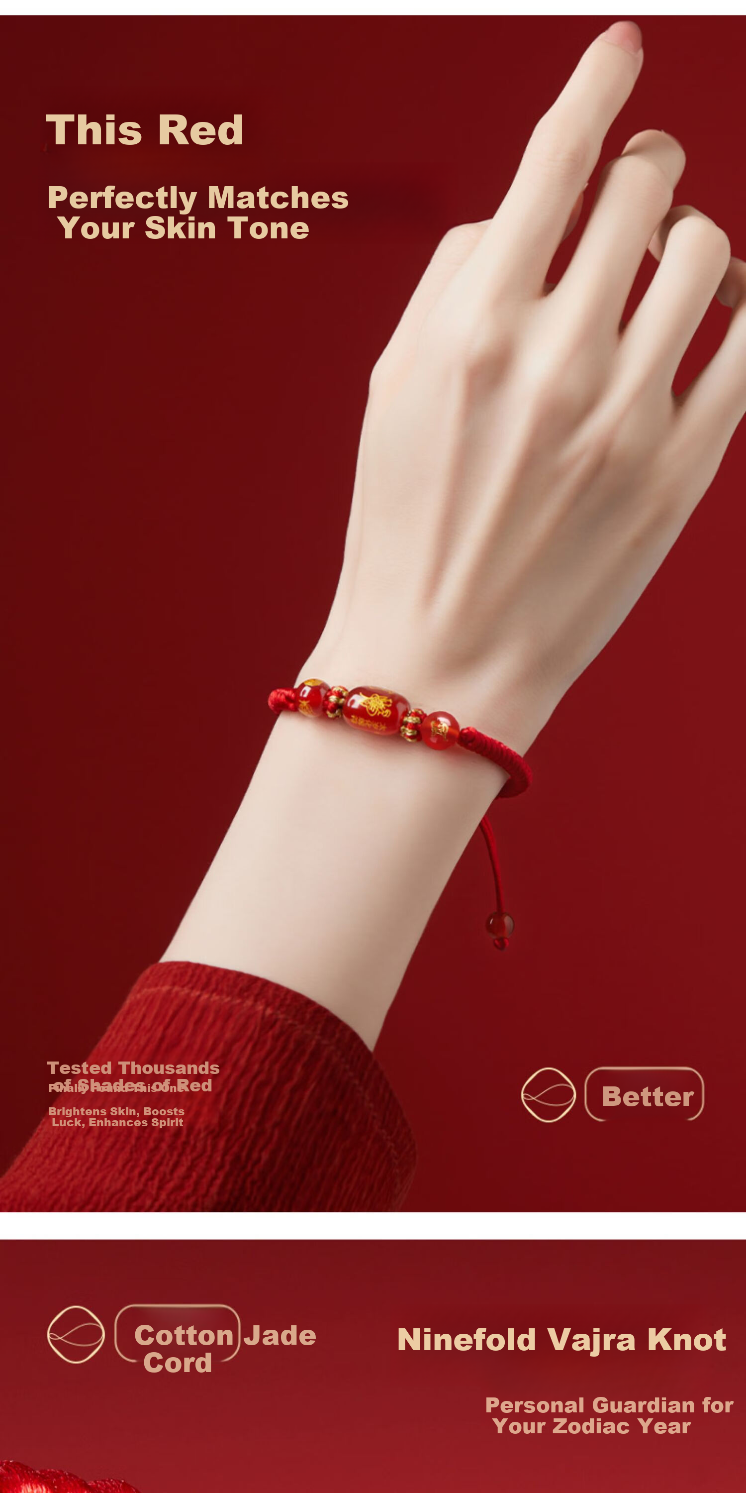 Benmingtang 2026 Zodiac Year of the Horse Red String Bracelet Unisex Twelve Zodiac Amulet New Year Valentine's Day Gift 4