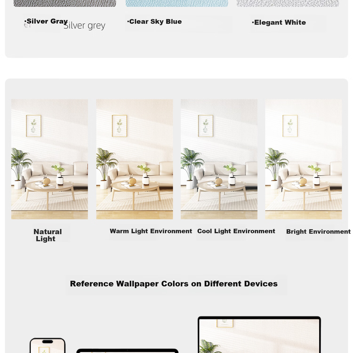 Washi 2026 New Self-Adhesive Waterproof Moisture-Proof Wallpaper Bedroom Wall Sticker Linen Beige 0.5*2.8m 32