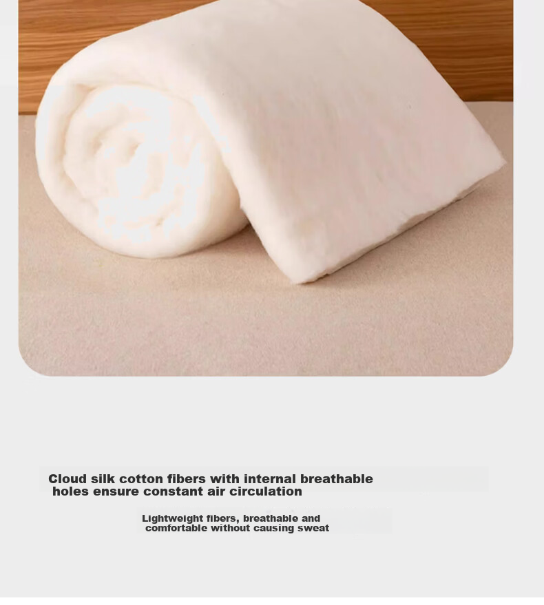 MUJI Class A Wrinkled Gauze Air Conditioning Quilt 200×230cm Lace Edge Double Quilt Core All-Season Thickened Version 10