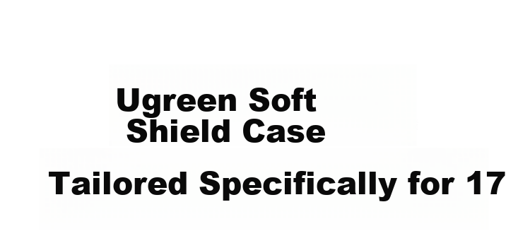 Ugreen [Upgraded Dual Airbags | Full Camera Button Coverage] Compatible with iPhone 17 Pro Case, Ultra-Thin Transparent Full-Coverage Shockproof Silicone Soft Case for Apple 17 Pro 5