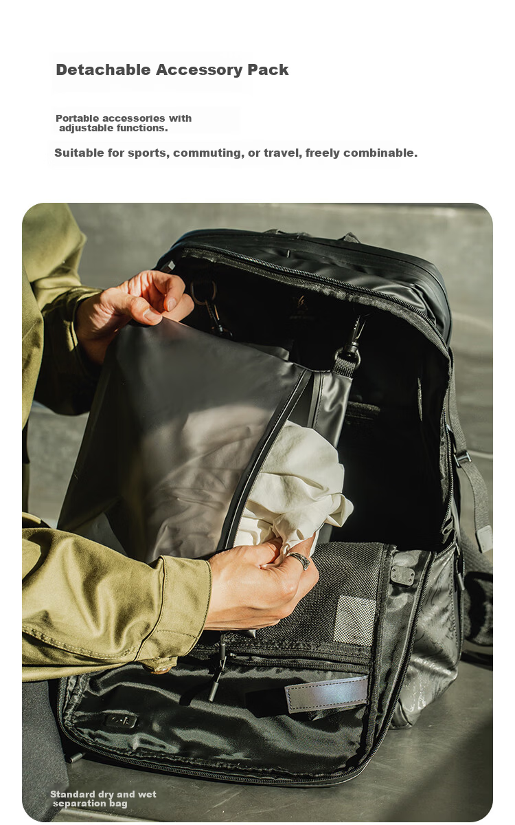 GYXX Zeus 3 Air Men's Large Capacity Laptop Backpack Sports Casual Travel College Student School Bag 9