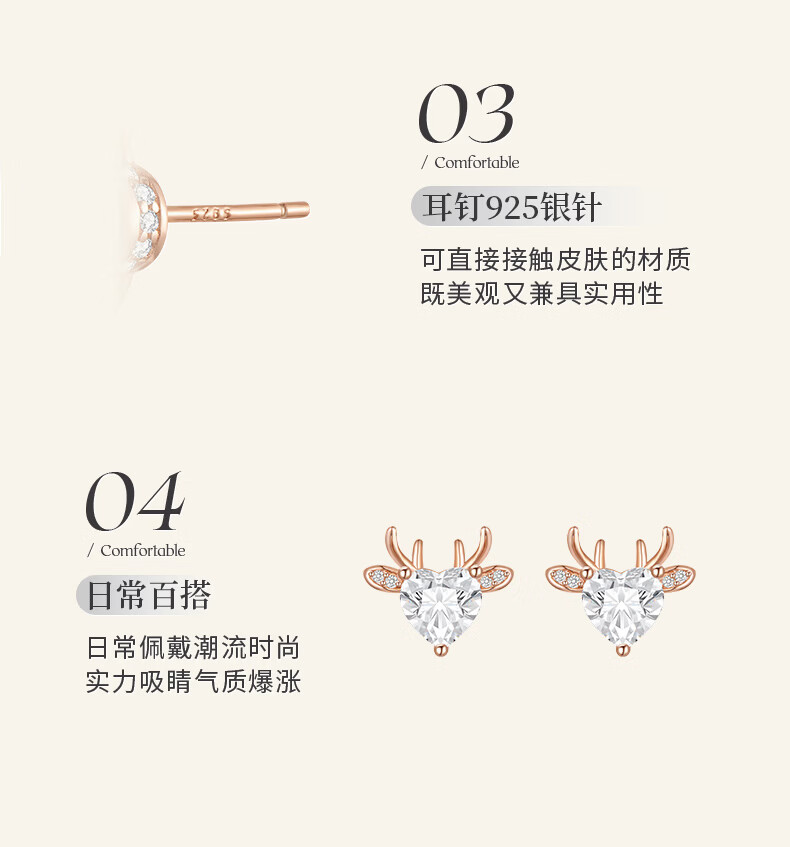 Burberry Luxury Weekly Stud Earrings for Women 2026 New Niche High-End Birthday Gift for Girlfriend Wife 19