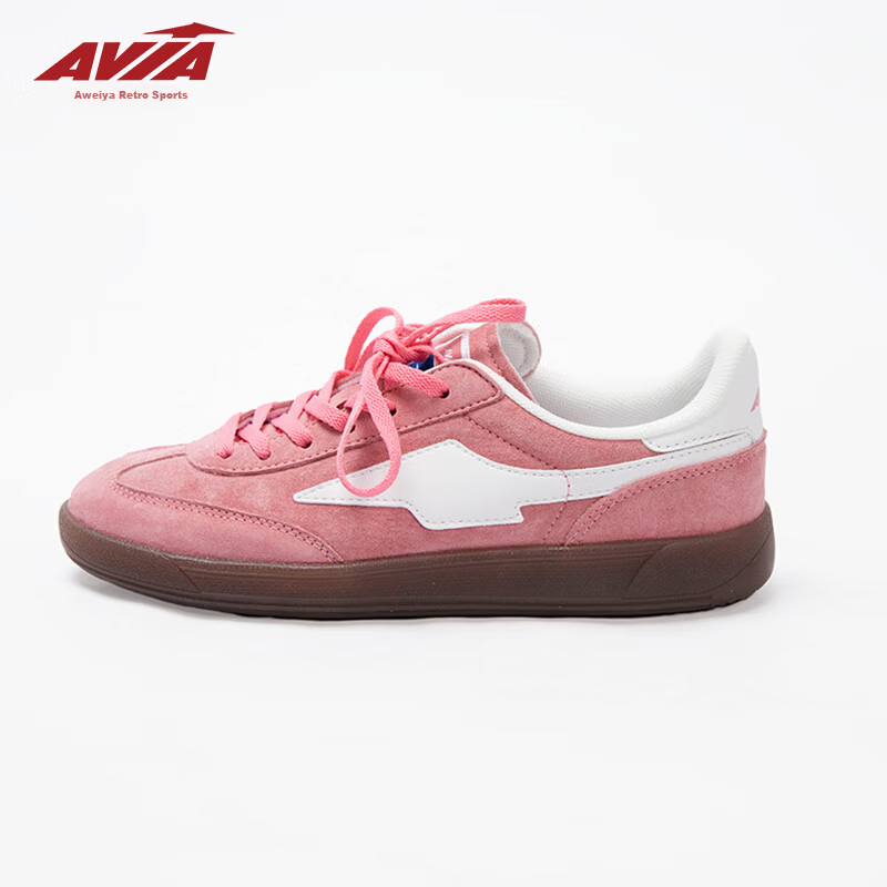 AVIA 2025 Retro German Training Shoes Sports Casual Unisex Sneakers T-Toe Strawberry Pink Size 36