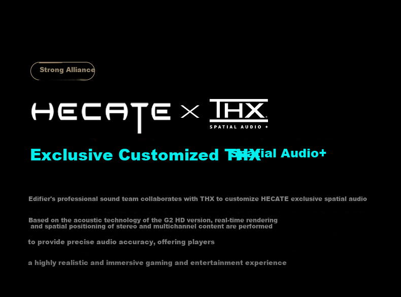 EDIFIER HECATE G2 HD Edition THX Spatial Audio Wired Gaming Headset Over-Ear Computer Headphones with Microphone for Online Classes Office Delta FPS PUBG White 8