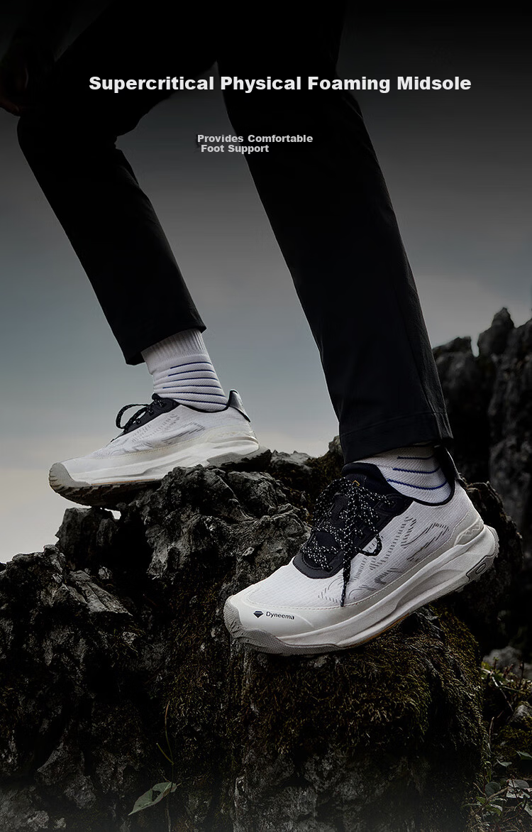 KOLON SPORT Men's And Women's EGGS LITE Lightweight Hiking Shoes, Tear-Resistant Rubber Sole Outdoor Footwear 5