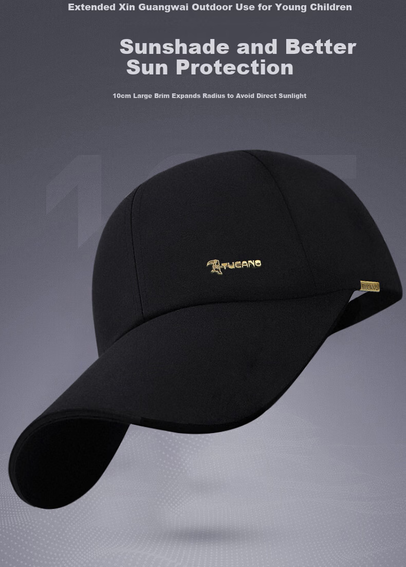 TUCANO Baseball Cap for Men And Women, All-Season Long Brim Adjustable Sun Protection Casual Fishing Visor Hat 7