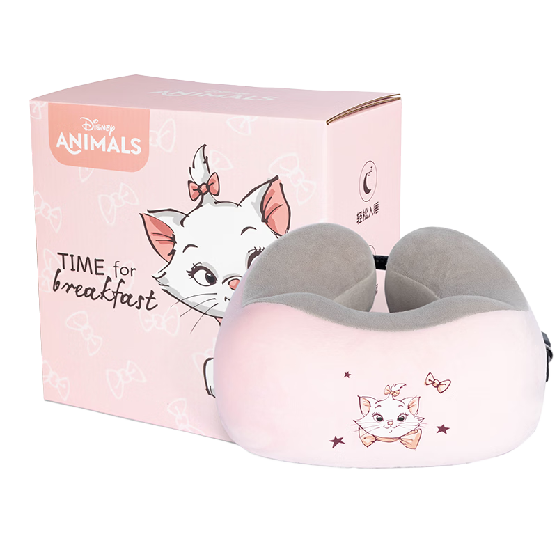 Disney Marie Cat U-Shaped Neck Massage Pillow Cervical Massager Shoulder Neck Massager Birthday Gift for Girlfriend Woman Wife Graduation Gift
