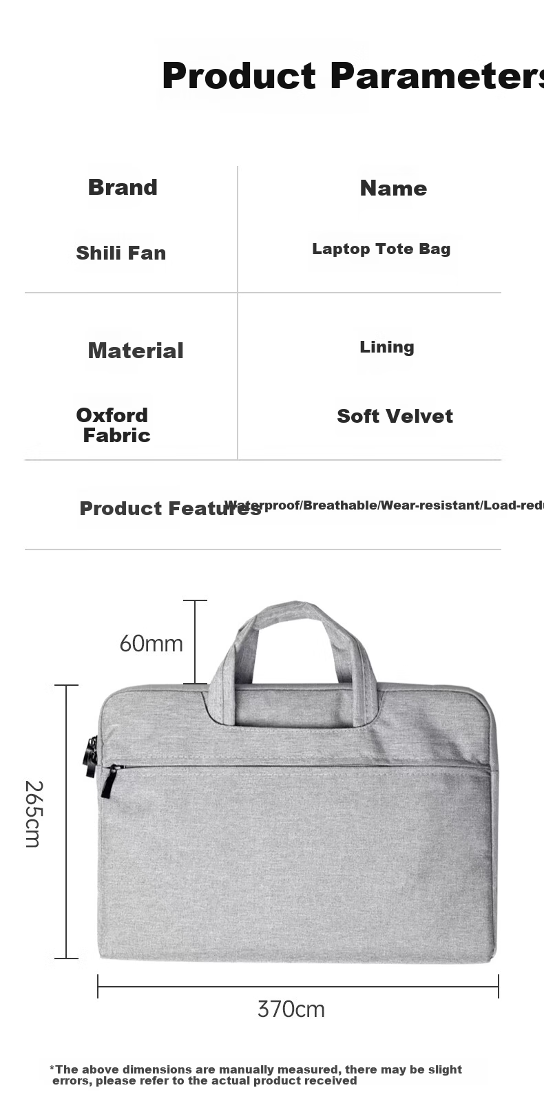 Shilifan Sheepskin Laptop Bag, Handheld Laptop Bag, Inner Liner Bag, Huawei Apple Lenovo Legion Handbag, Laptop Bag, Sheepskin Bag, 14 Inches 9