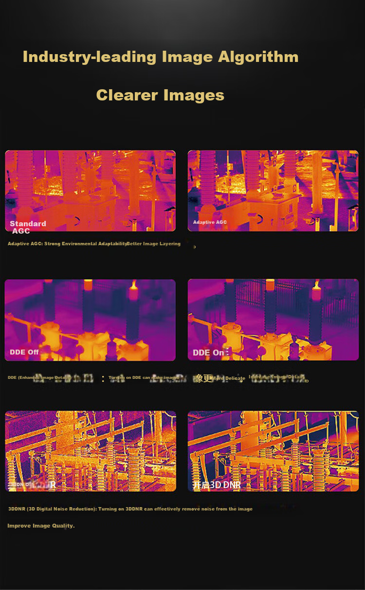 HIKMICRO H16PRO Thermal Imaging Camera High-Precision Infrared Thermal Imager Night Vision Power Inspection Industrial Temperature Measurement Leak Detector 10