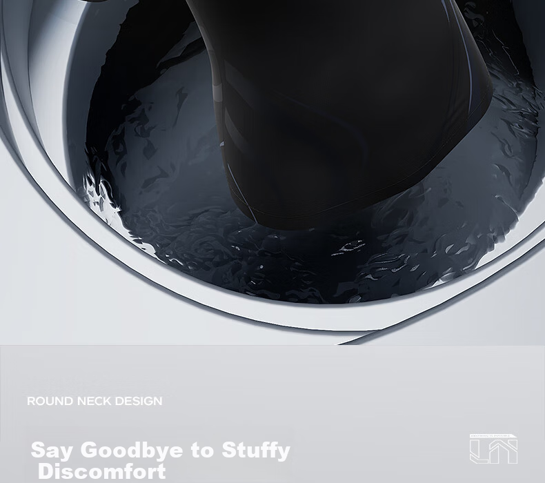 LI-NING Men's Professional Quick-Dry Breathable Sports Short Sleeve Loose Fit Swimwear XXL White 8233 10