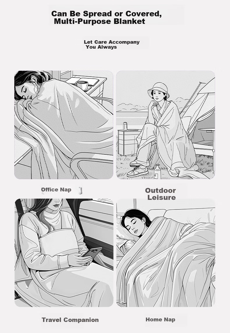 Hengyuanxiang Pure Cotton A-Class Antibacterial Six-Layer Gauze Cotton Blanket Thickened Air Conditioning Quilt 2.1 Jin Sleep Peacefully 9