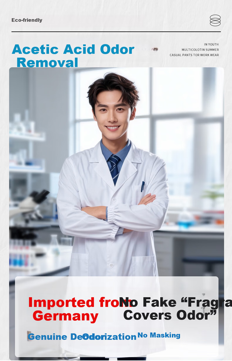Haosikepu White Lab Coat Laboratory Factory Workwear Workshop Uniform HSKP-BDG Long Sleeve Elastic 3XL/185 11