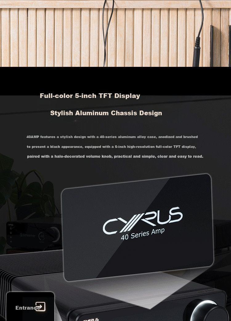CYRUS Cyrus 40 AMP Professional HIFI Audiophile Integrated Amplifier Original Import 9