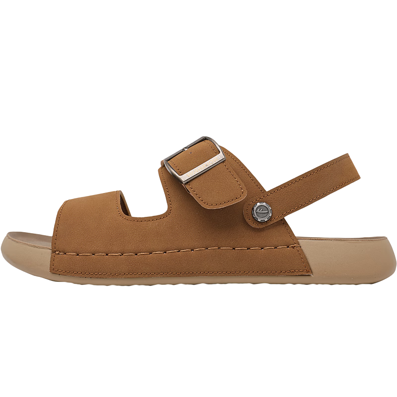 Warrior Men's Outdoor Sports Sandals Casual Dual-Wear Beach Shoes WSL(WZ)-1742 Khaki Size 41