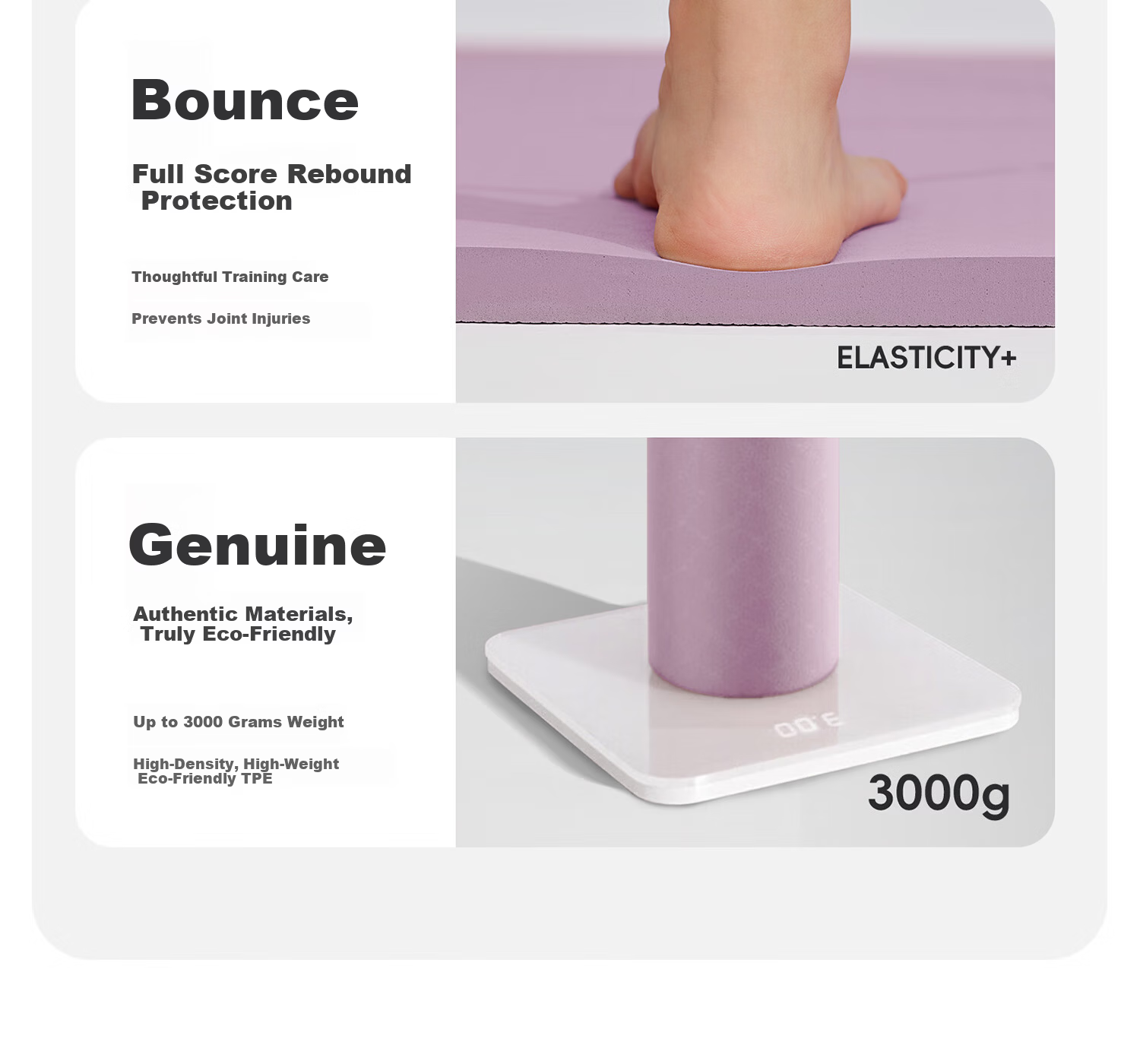 Yottoy Yoga Mat Extra Long 2m Large Size Thickened Wide Non-Slip Shock Absorption Exercise Mat for Men and Women Home Use 5