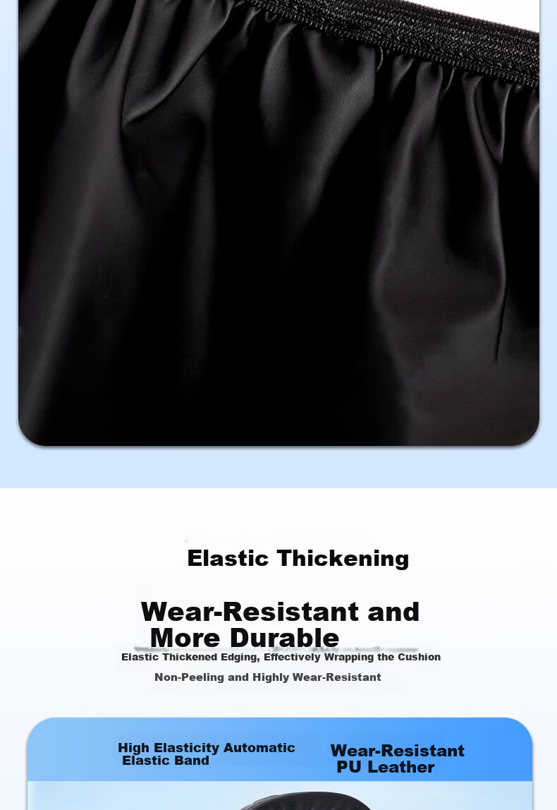 Mu Anning Electric Scooter Seat Cover Waterproof Sunproof Leather Four-Season Universal Electric Bike Cushion Heat Insulation Pad 9