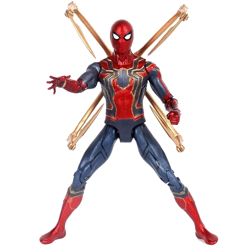 Marvel Iron Spider-Man Model, Birthday Gift for Boys, Action Figure Toy, Articulated Joints