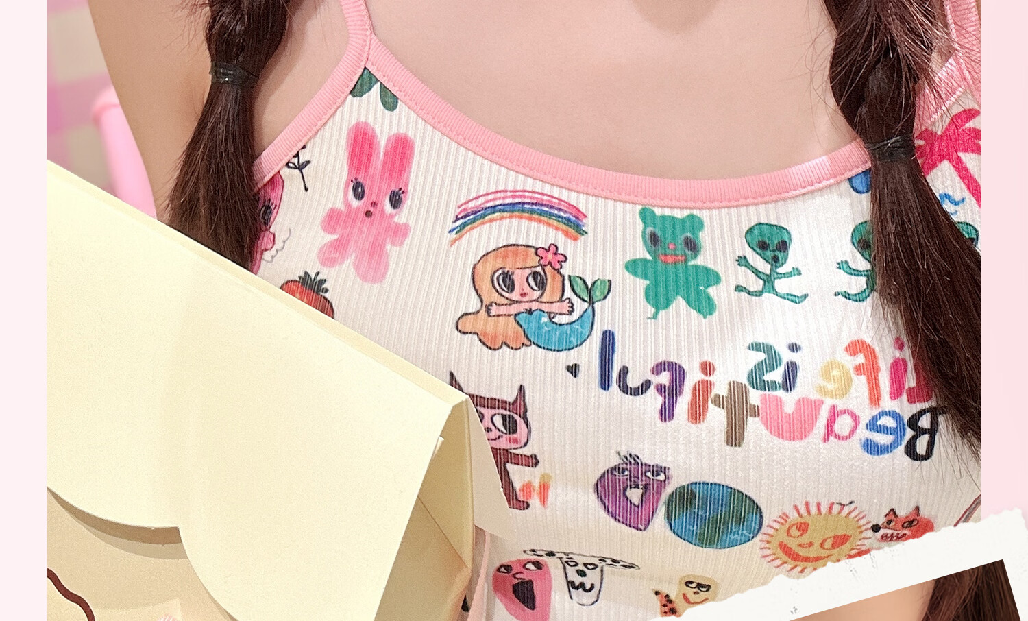 Chao Se Hui Sanrio Kuromi Children's Necklace Girls Birthday Gift Necklace for Girls Daughter Back to School Gift 3218 17