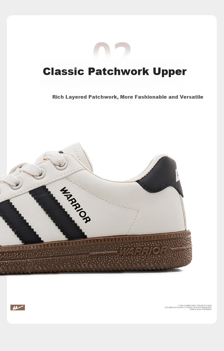 Warrior Official Women's Shoes 2026 New Summer Casual Sneakers for Women Simple Leisure Shoes White Gray Black Size 35 7
