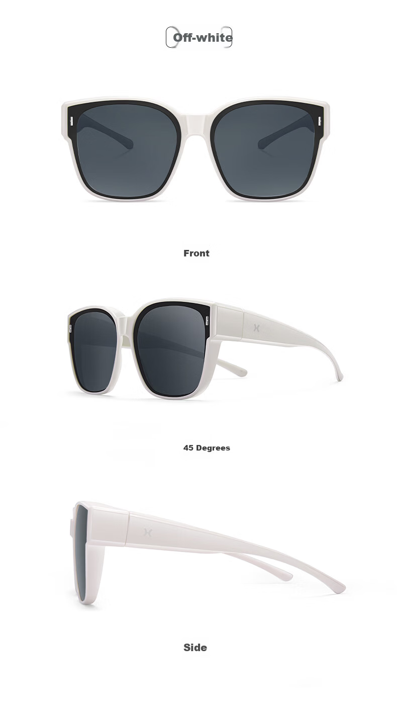 LOHO Sunglasses for Women, Large Frame Polarized Sunglasses with Prescription Lenses, UV Protection, Suitable for Driving, Gift for Boyfriend 9