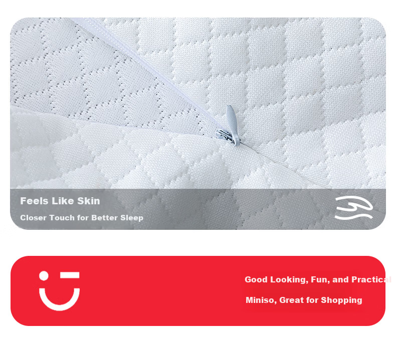 MINISO Deep Sleep Memory Foam Neck Support Pillow Core for Cervical Spondylosis, 10-12cm Thickness 6