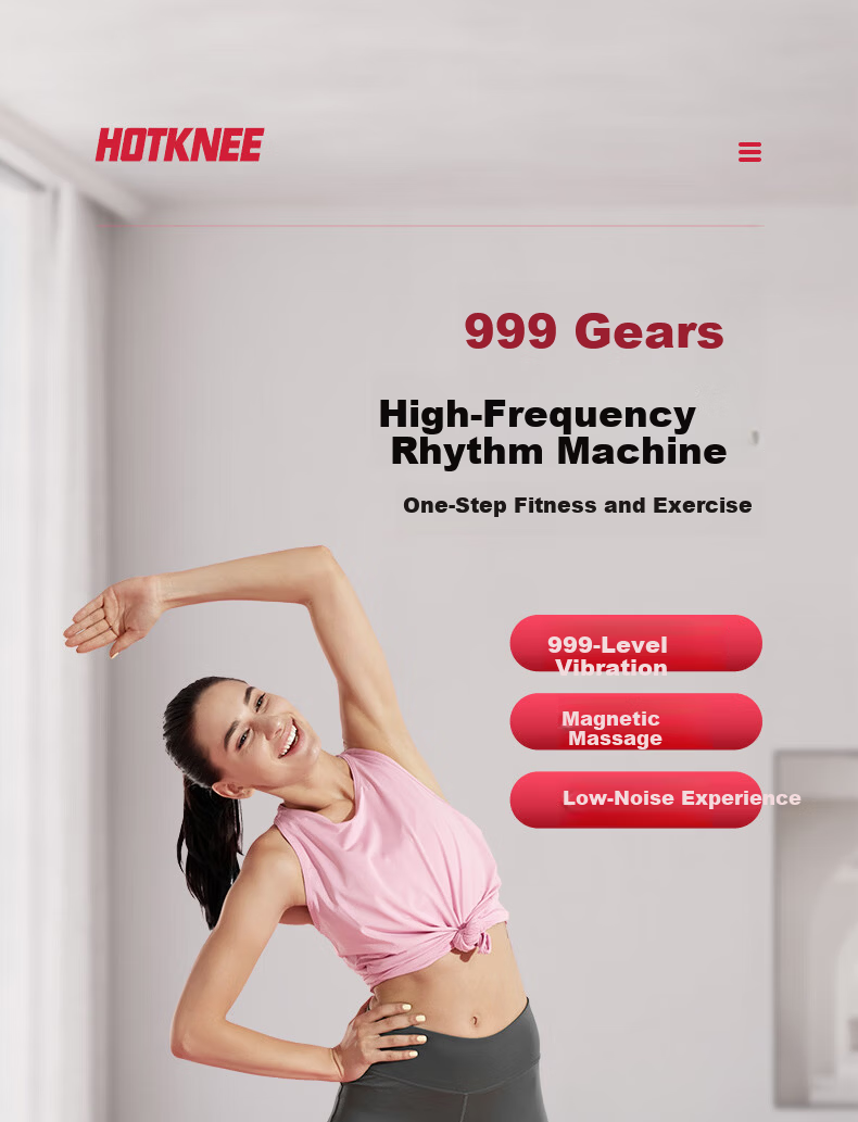 HOT KNEE Fat-Burning Machine, Vibration Slimming Device for Belly Fat Reduction, Shaker Machine, Lazy Person's Rhythm Machine, Weight Loss Equipment, Home Fitness Equipment 1