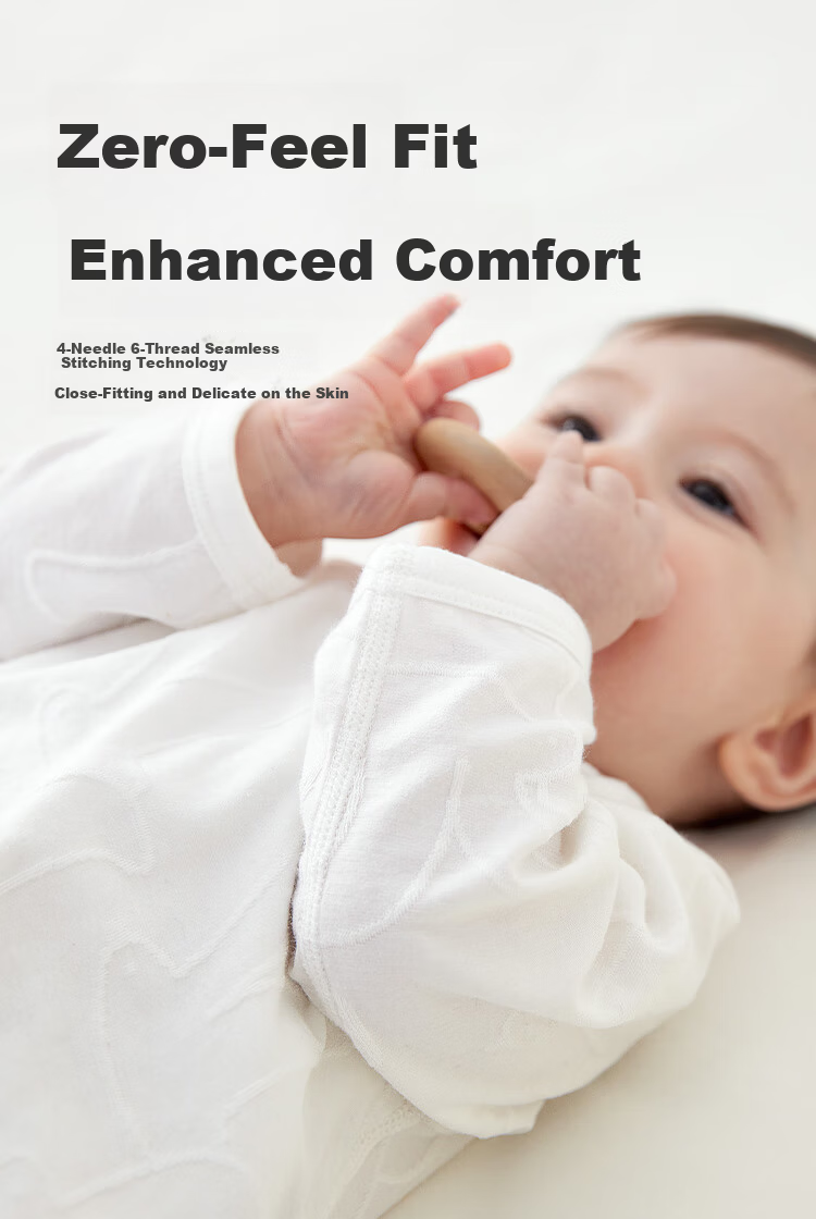 Wismorni Newborn Baby Spring Summer Romper Thin Monk Style Jumpsuit Crawling Suit 5