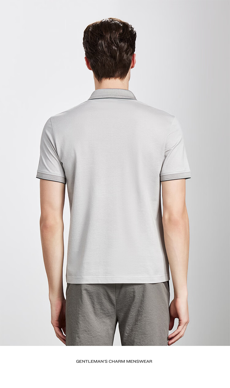 Antonio 55% Mulberry Silk Cooling Breathable High-End Short Sleeve Polo Shirt Men Summer Knitted Business Casual T-Shirt Top 42