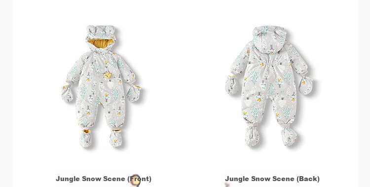 BALABALA balaOne Baby One-Piece Down Jacket Winter 2025 Outing Romper 208425120206 8