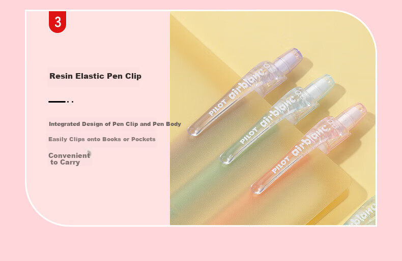 PILOT Air Blanc Colored Mechanical Pencil for Elementary Students, Children's Exam Use, Preschool Stationery, Sketching Pen, Japanese Import HA-20R3 0.3mm Jelly White Barrel 10