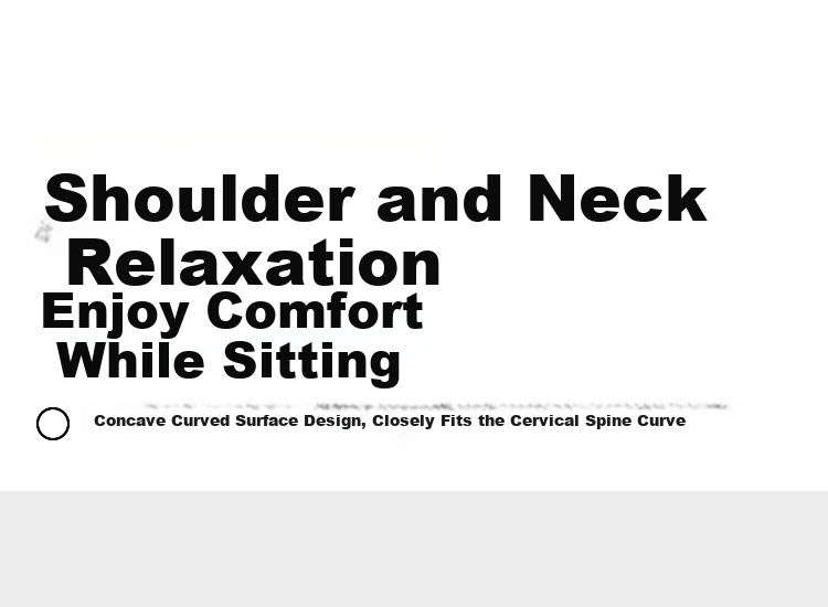 MiiOW Office Lumbar Support Cushion Seat Backrest Pillow Chair Headrest Waist Protection Cushion for Long Sitting and Nap 8