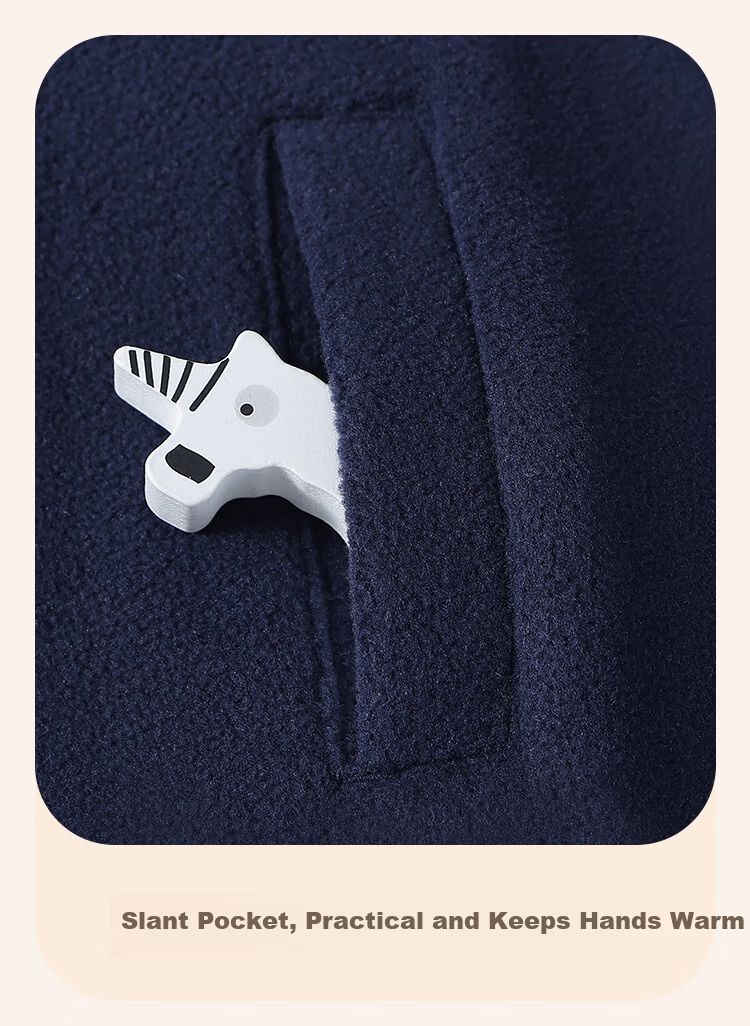 MQDMINI [Anti-Static] Boys' Fleece Jacket Children's Outdoor Sports Camping Baby Toddler Coat 5
