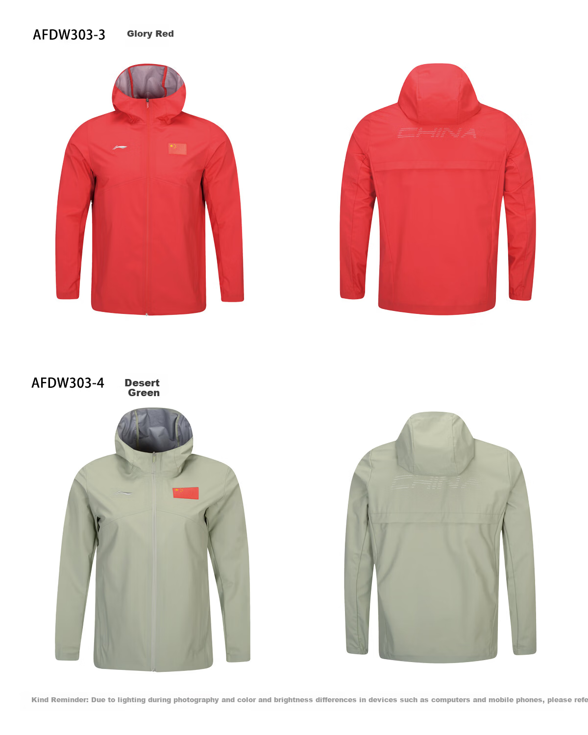 Li-Ning 26-Style Honor Windproof Waterproof Breathable Skin-Friendly 3D Tailored Lightweight Outdoor Jacket Coat 10