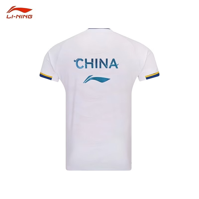 LI-NING 2026 New International Star Badminton Competition Quick-Dry Breathable Short Sleeve Sportswear 8