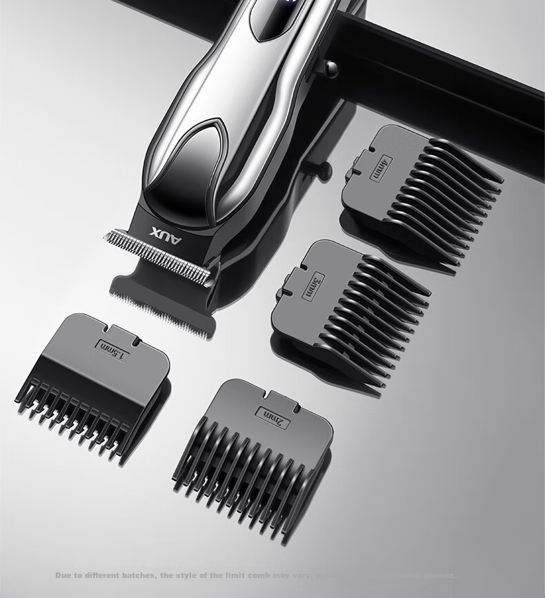 AUX Hair Clipper Electric Hair Trimmer Home Use Professional Haircut Kit for Adults, Children, and Babies Men's Electric Haircut Machine Complete Set Father's Day Gift 22