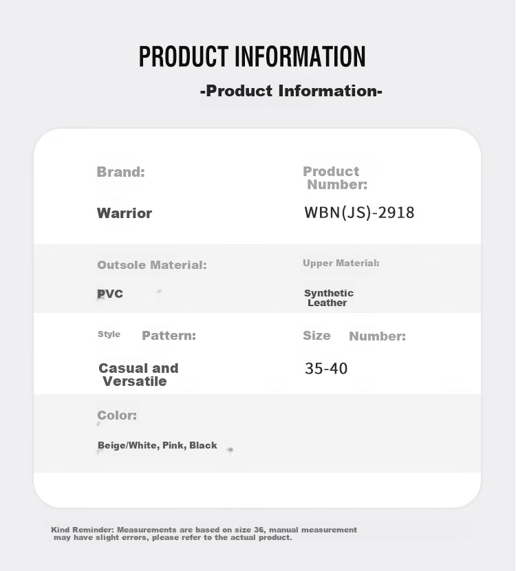 Warrior Women's Shoes, Fresh And Sweet Thick-Soled Shoes for Spring And Autumn, Versatile Casual Shoes, Student Sports Sneakers, Beige, Size 39 1