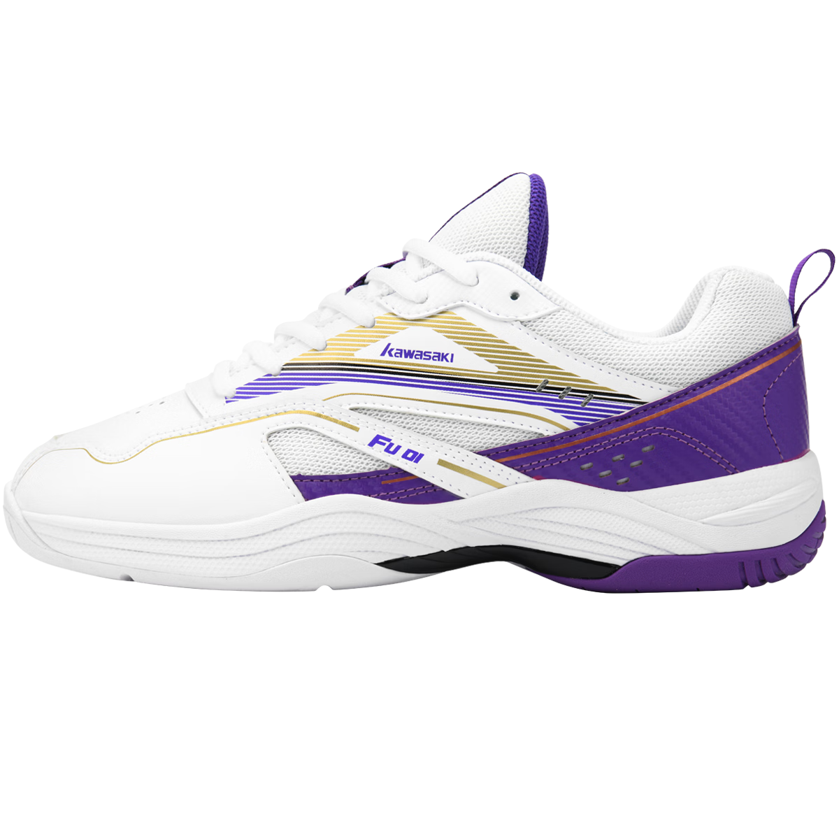 KAWASAKI Professional Badminton Shoes Unisex Lightweight Non-Slip Shock Absorption Training and Competition Shoes for Youth Beginners