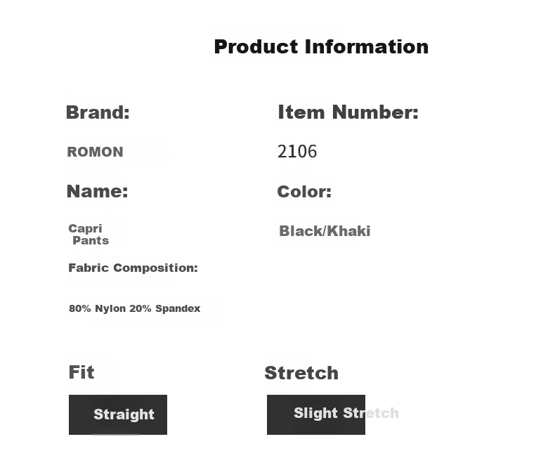 ROMON Men's Shorts, Summer 2025, Ice Silk Feel, Casual Quick-Dry Sports Capri Pants for Men, 06DK Black, 2XL 4
